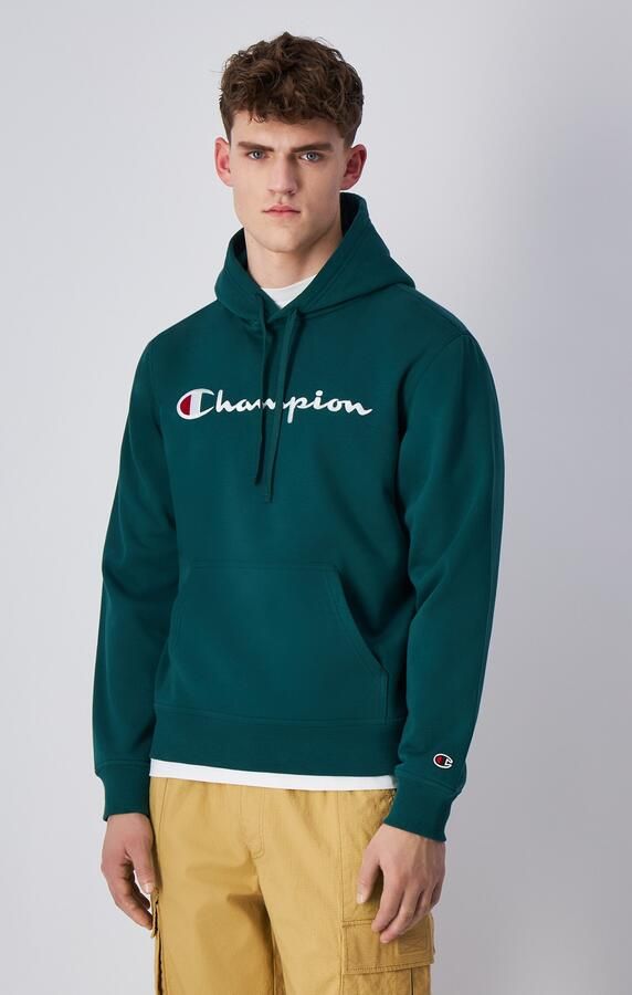 Champion Big Logo Fleece Hoodie Heren - Foto 5