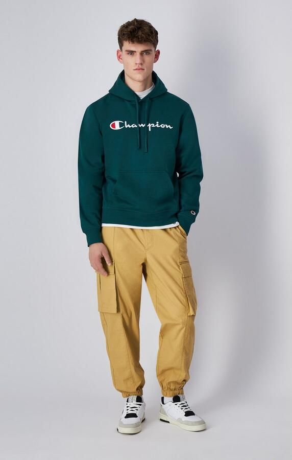 Champion Big Logo Fleece Hoodie Heren - Foto 3