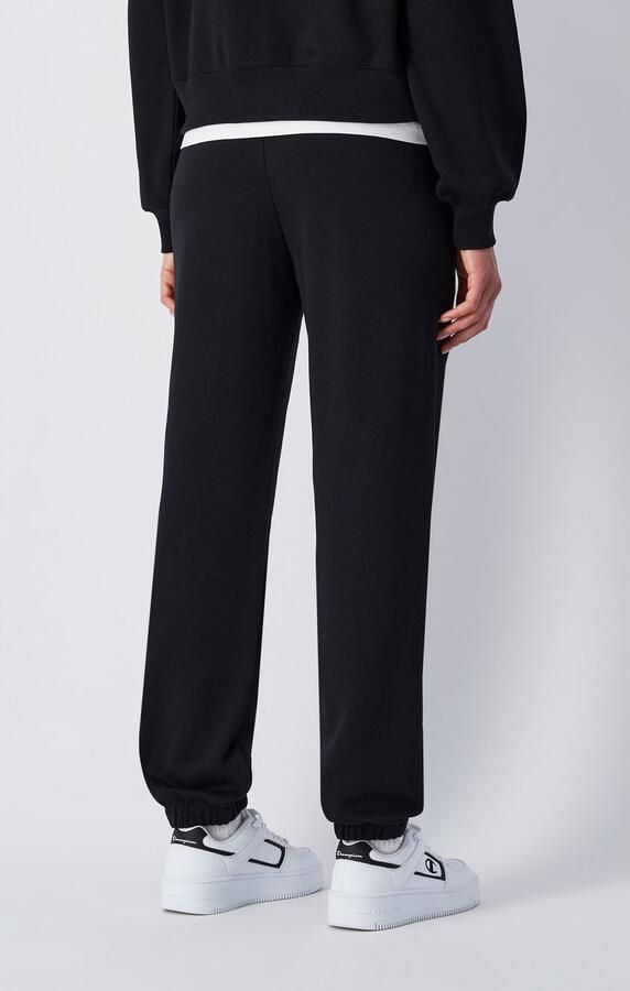 Champion Elastische manchet lange broek Black Dames