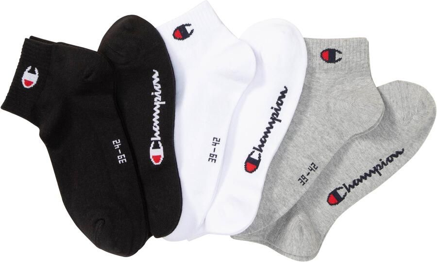 Champion Korte sokken 6pk Quarter Socks (set 6 paar) - Foto 4