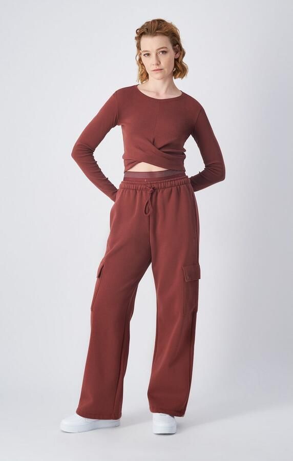 Champion Shirt met lange mouwen Crewneck Croptop T-Shirt - Foto 3