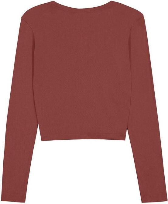 Champion Shirt met lange mouwen Crewneck Croptop T-Shirt - Foto 5