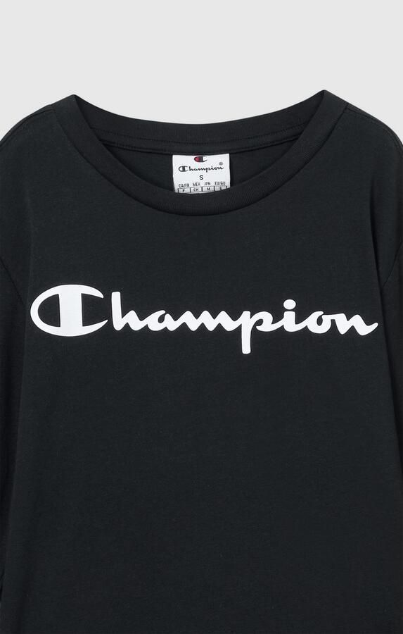 Champion Regular-fit shirt met lange mouwen met logoprint - Foto 4