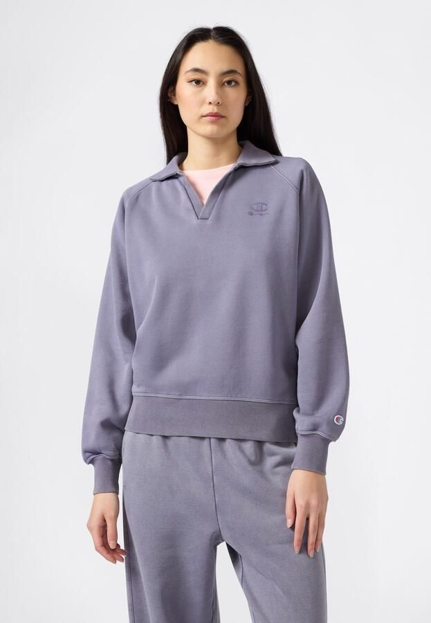 Champion Sweatshirt ICONS Wash Polo Neck Sweatshirt (1-delig) - Foto 6