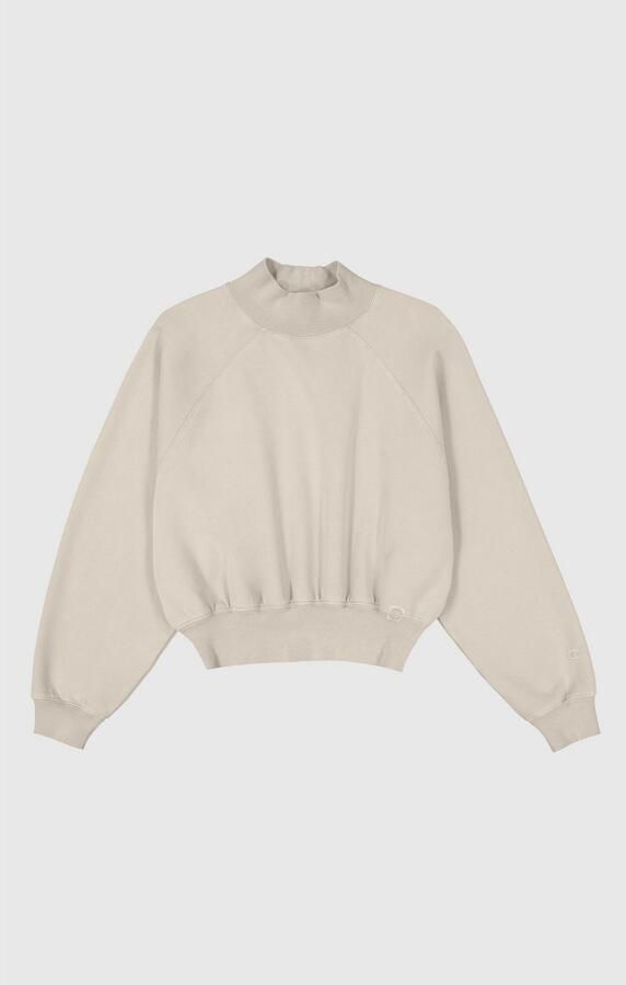 Champion Sweatshirt Mock Turtle Neck Long Sleeves Sweatshirt - Foto 5