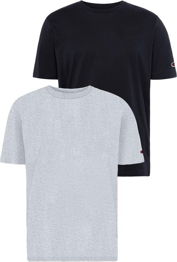 Champion T-shirt 2PACK CREW-NECK Basic shirt dubbelpack (set 2-delig Set) - Foto 8