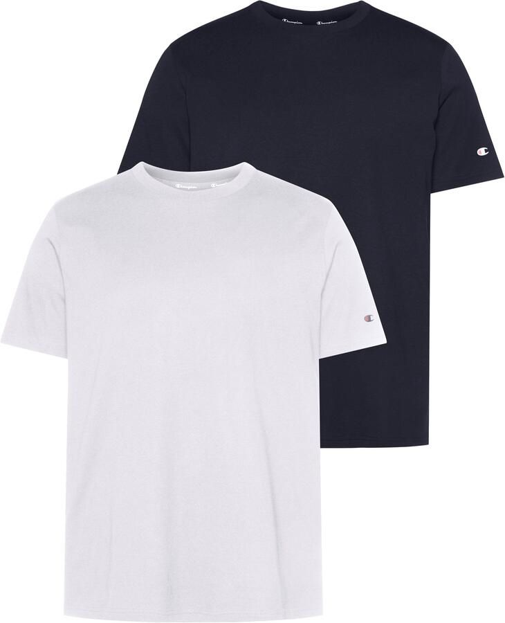 Champion T-shirt 2PACK CREW-NECK Basic shirt dubbelpack (set 2-delig Set)