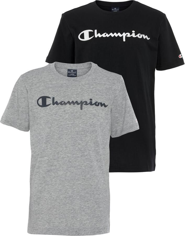 Champion T-shirt 2Pack Crewneck T-Shirt voor kinderen (set 2-delig) - Foto 6