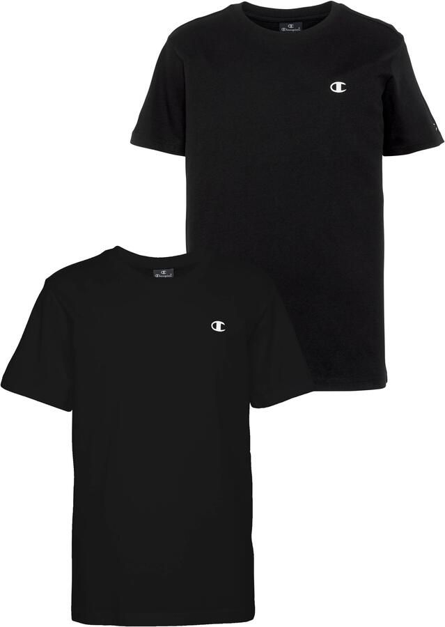 Champion T-shirt Basic 2pack Crew-Neck voor kinderen (set 2-delig) - Foto 4