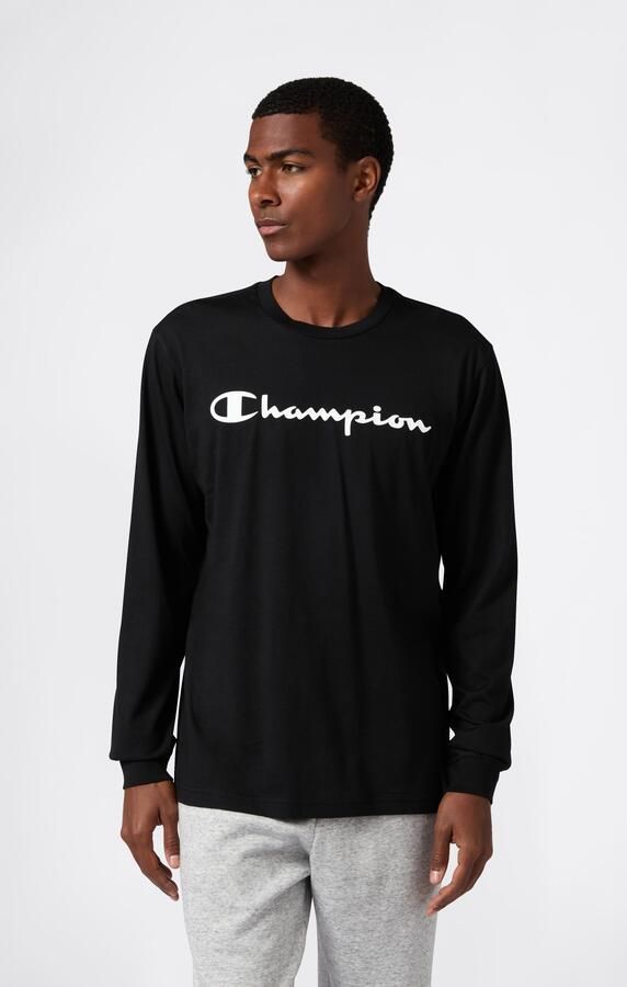 Champion T-shirt BASICS Long-Sleeve T-Shirt Large Logo (1-delig) - Foto 5