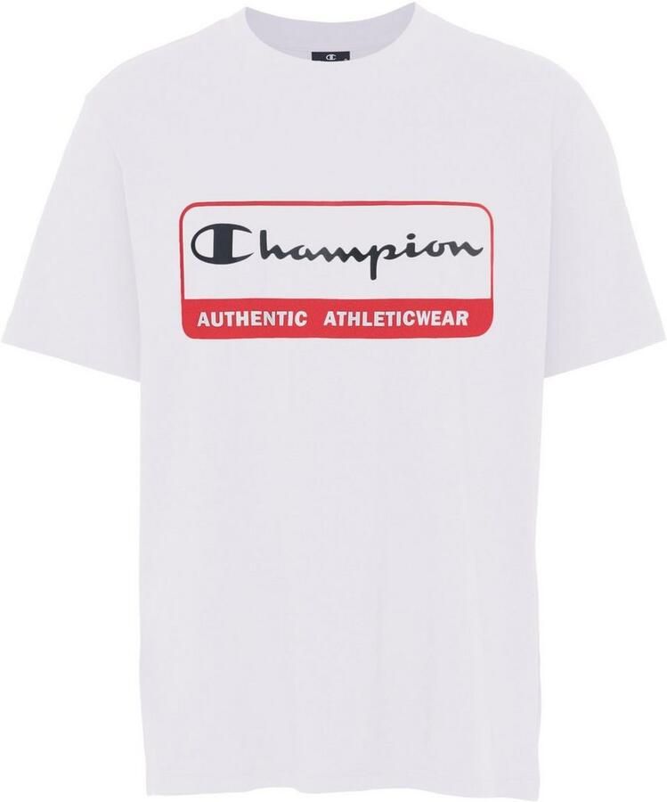 Champion Box Wit T-shirt Heren