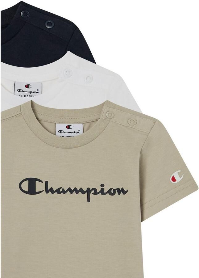 Champion T-shirt ICONS CONTRAST 3 pack Crewneck T-Shirt (set 3-delig 3) - Foto 2