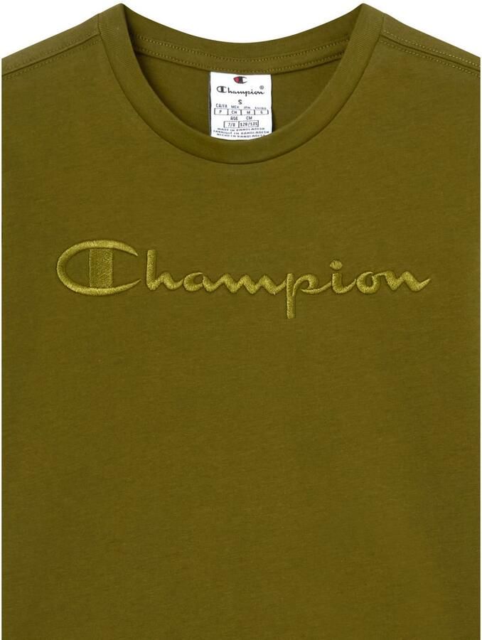 Champion T-shirt ICONS TONAL Crewneck T-Shirt with Large Logo - Foto 4