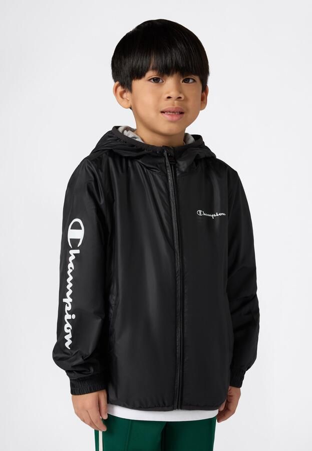 Champion Windbreaker OUTDOOR Light Hooded Jacket with Large Logo (1 stuk) - Foto 4