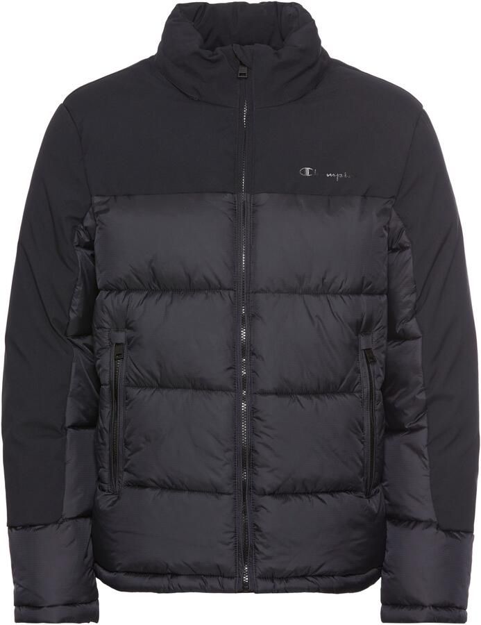 Champion Gewatteerd jack met labelprint