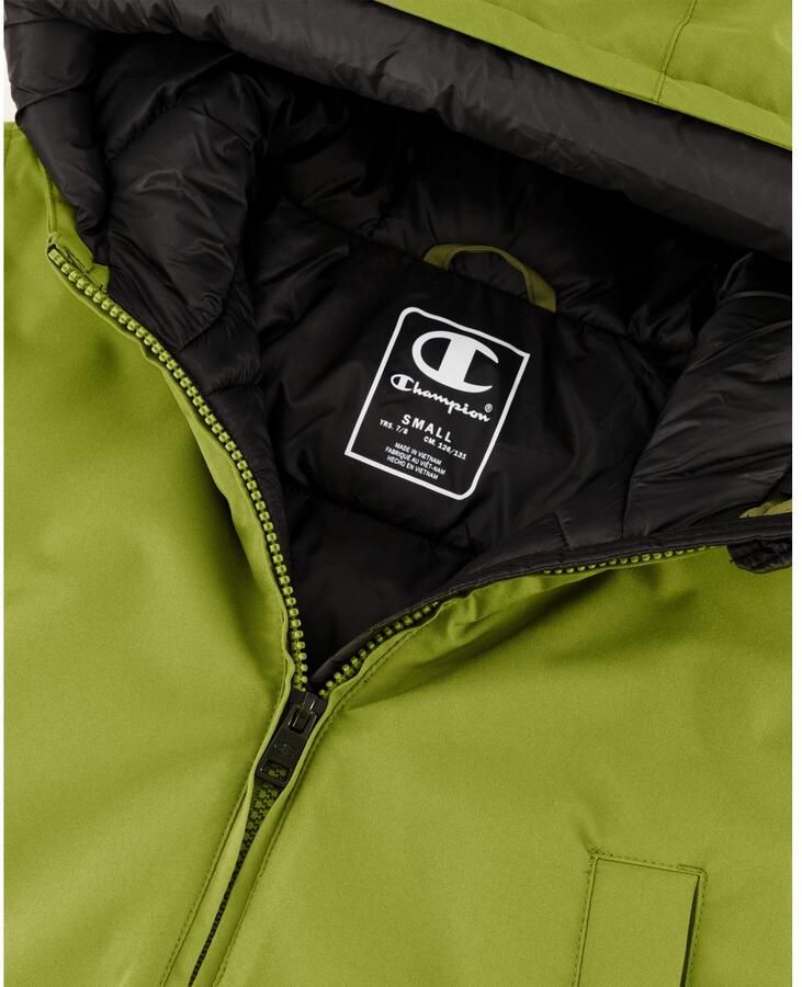 Champion Legacy Padded Hooded Parka Jas Junior