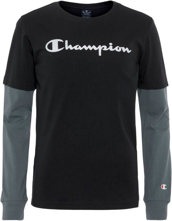 Champion Shirt met lange mouwen LONG SLEEVE T-SHIRT