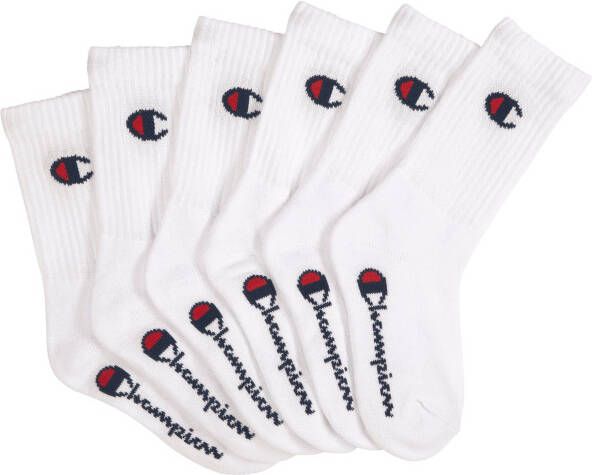 Champion Sportsokken 6pk Crew Socks (set 6 paar)