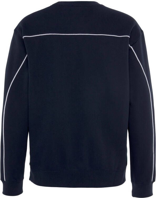 Champion Crewneck hoodie Blue Heren