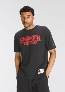 Champion T-shirt met print x Stranger Things