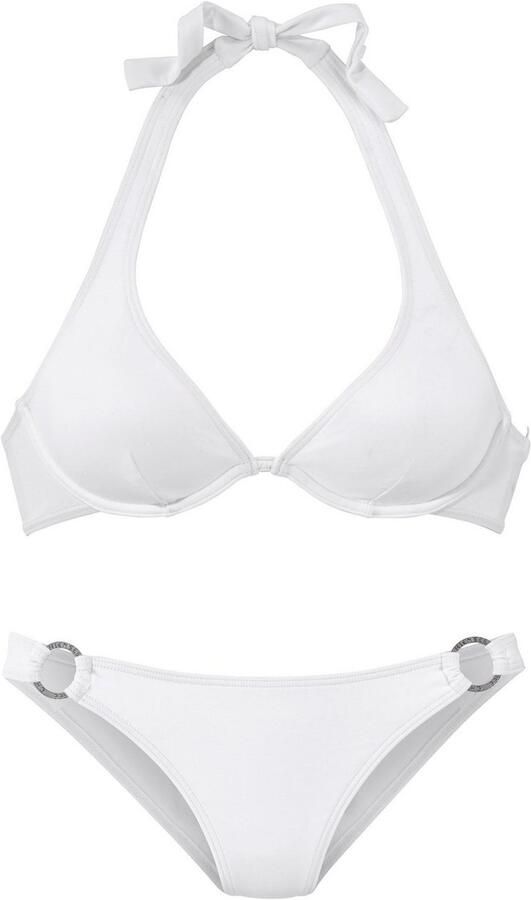 Chiemsee Beugelbikini met zilverkleurige sierring - Foto 3