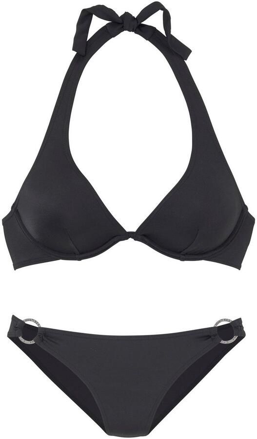 Chiemsee Beugelbikini met zilverkleurige sierring - Foto 3