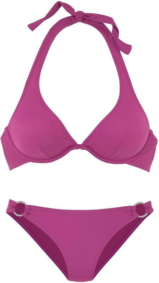 Chiemsee Beugelbikini met zilverkleurige sierring - Foto 3