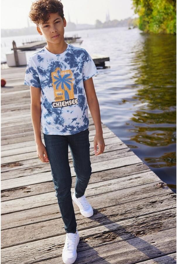 Chiemsee Comfortjeans Stretchjeans voor jongens smalle broekpasvorm used-wassing lage taille - Foto 6