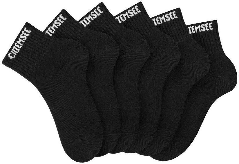 Chiemsee Korte sokken met gebreid merkna (set 6 paar) - Foto 7