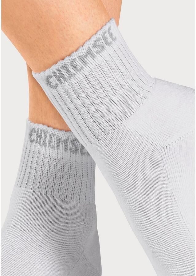 Chiemsee Korte sokken met gebreid merkna (set 6 paar) - Foto 4