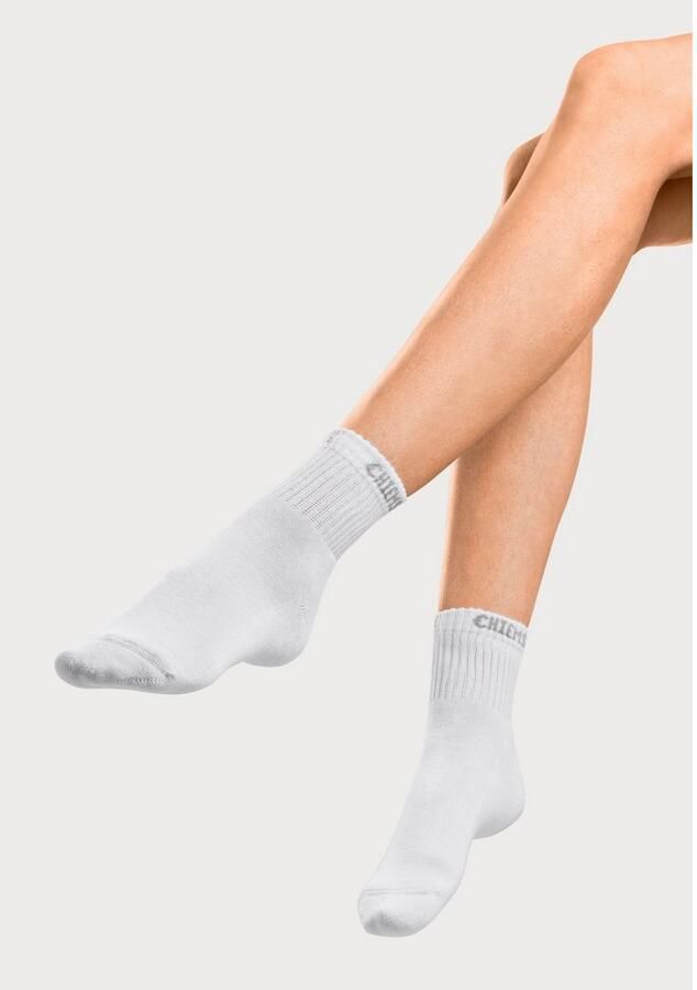 Chiemsee Korte sokken met gebreid merkna (set 6 paar) - Foto 5