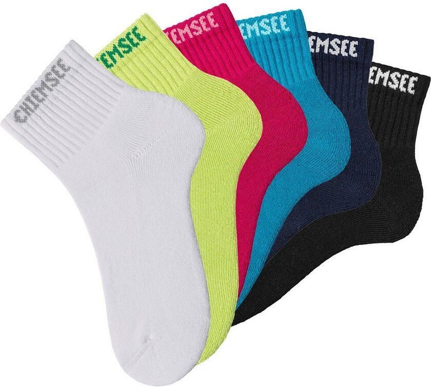 Chiemsee Korte sokken met gebreid merkna (set 6 paar) - Foto 4