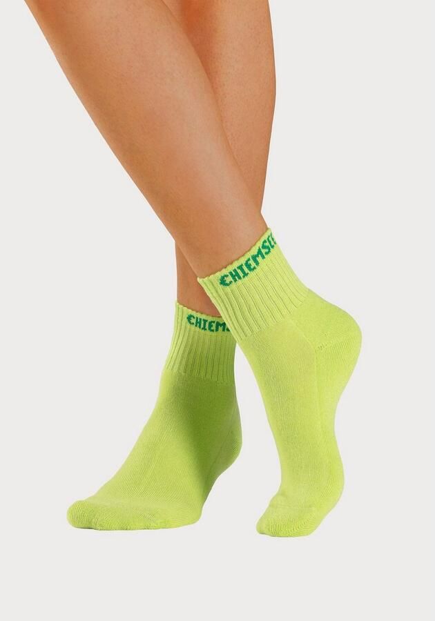 Chiemsee Korte sokken met gebreid merkna (set 6 paar) - Foto 14