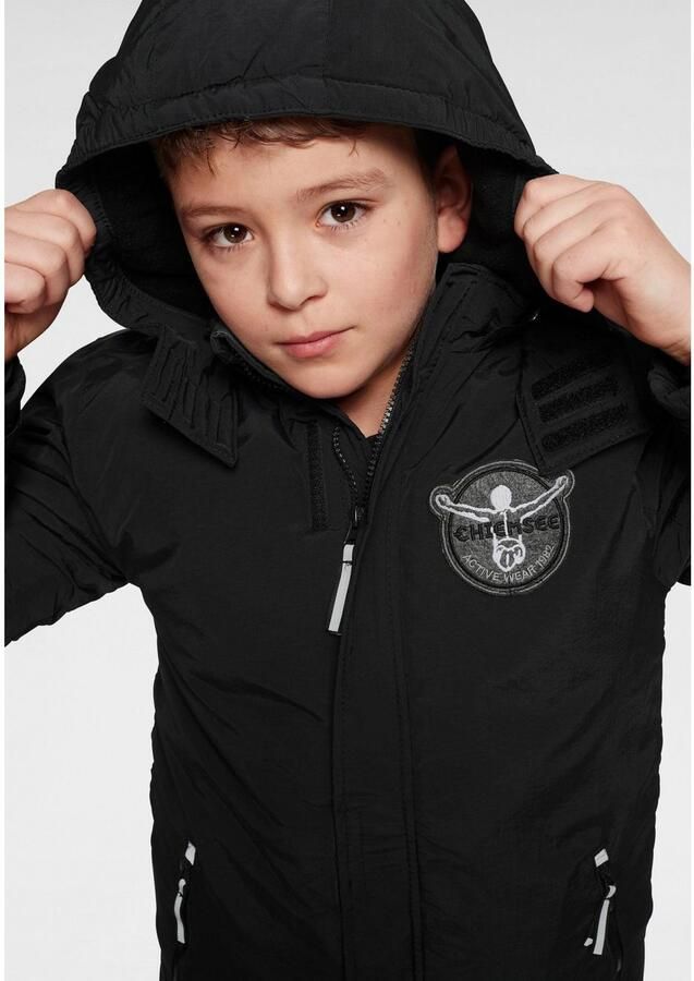 Chiemsee Ski-jack met afneembare capuchon en reflecterende details - Foto 4