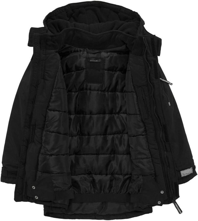 Chiemsee Ski-jack met afneembare capuchon en reflecterende details