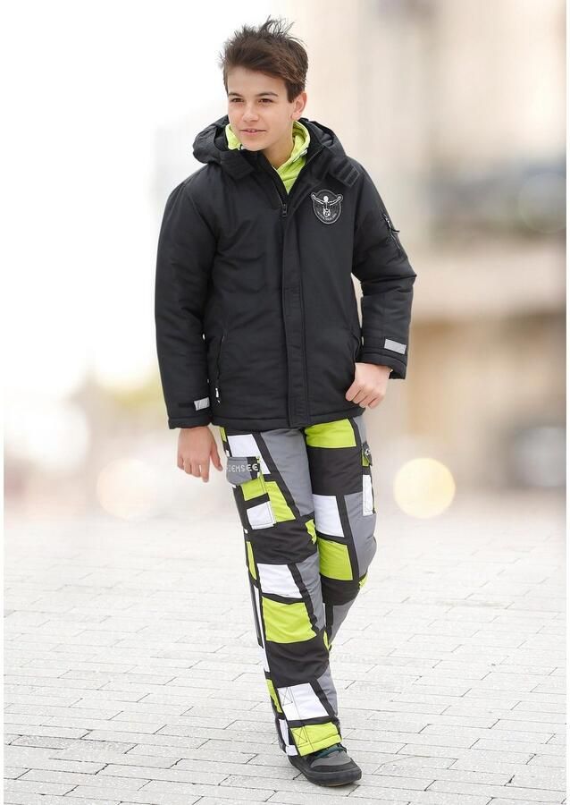 Chiemsee Ski-jack met afneembare capuchon en reflecterende details - Foto 3