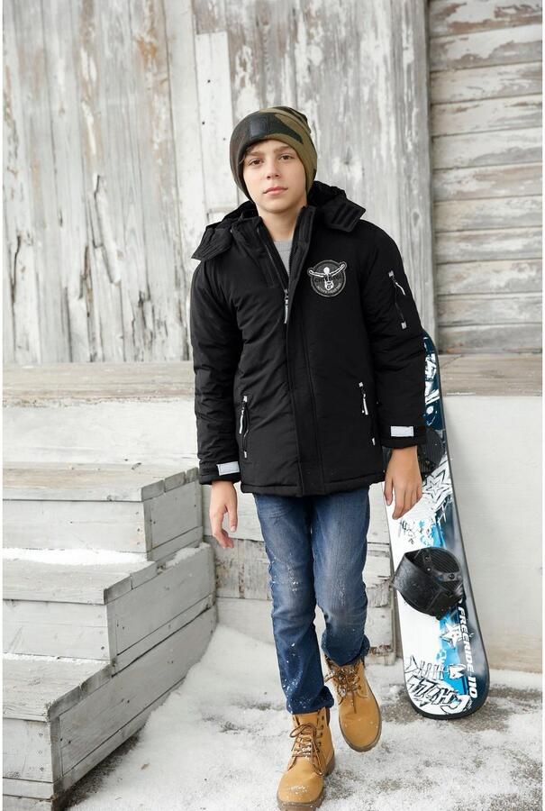 Chiemsee Ski-jack met afneembare capuchon en reflecterende details - Foto 7