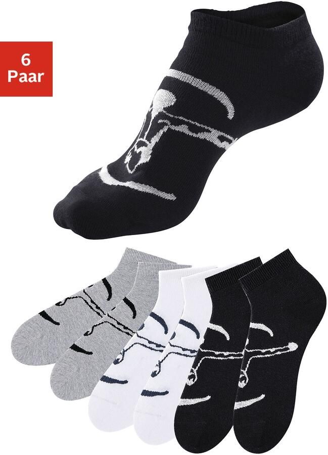 Chiemsee Sneakersokken ideaal voor sport & vrije tijd (set 6 paar) - Foto 2