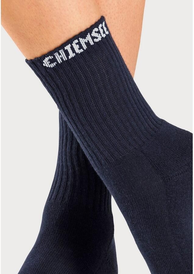 Chiemsee Tennissokken met gebreid merkna (set 6 paar) - Foto 2