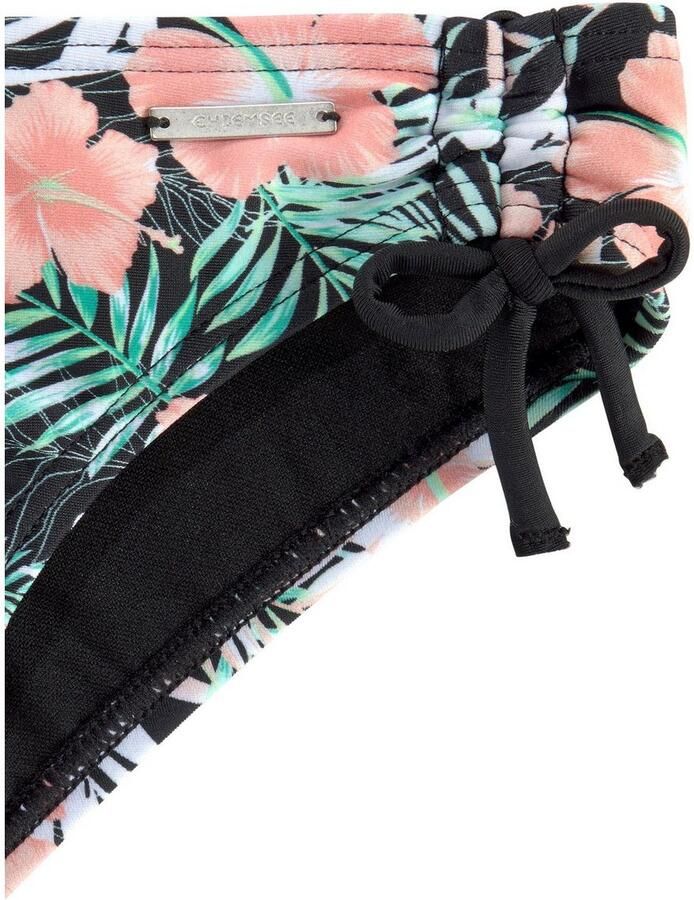 Chiemsee Triangelbikini met een bloemmotief