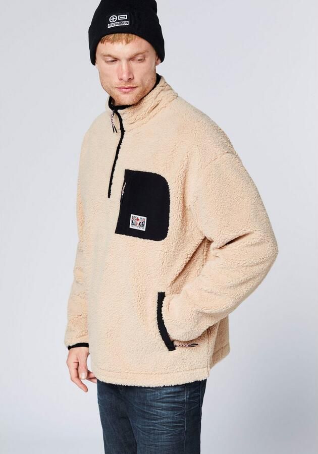 Chiemsee Tricot-fleecetrui Teddyfleecepullover - Foto 3