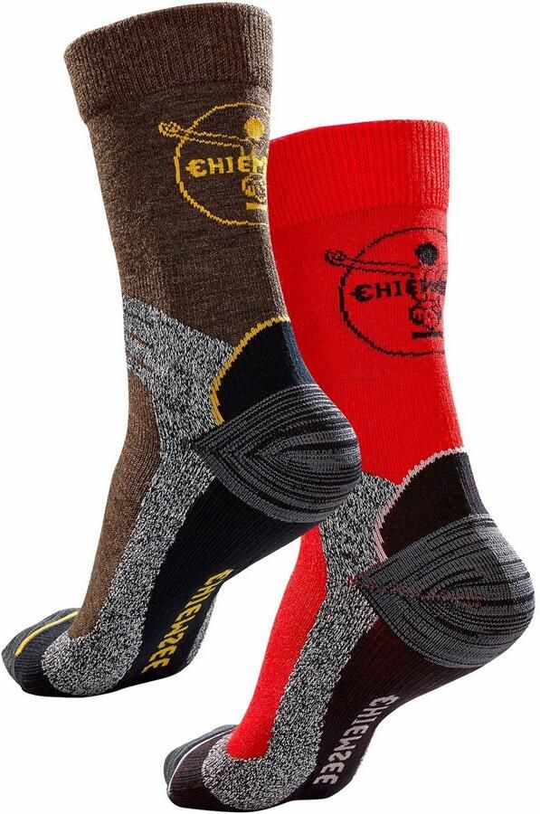 Chiemsee Wandelsokken met zacht verdikte dempingszones (set 2 paar) - Foto 2