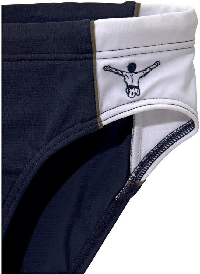 Chiemsee Zwembroek met contrastinzetten