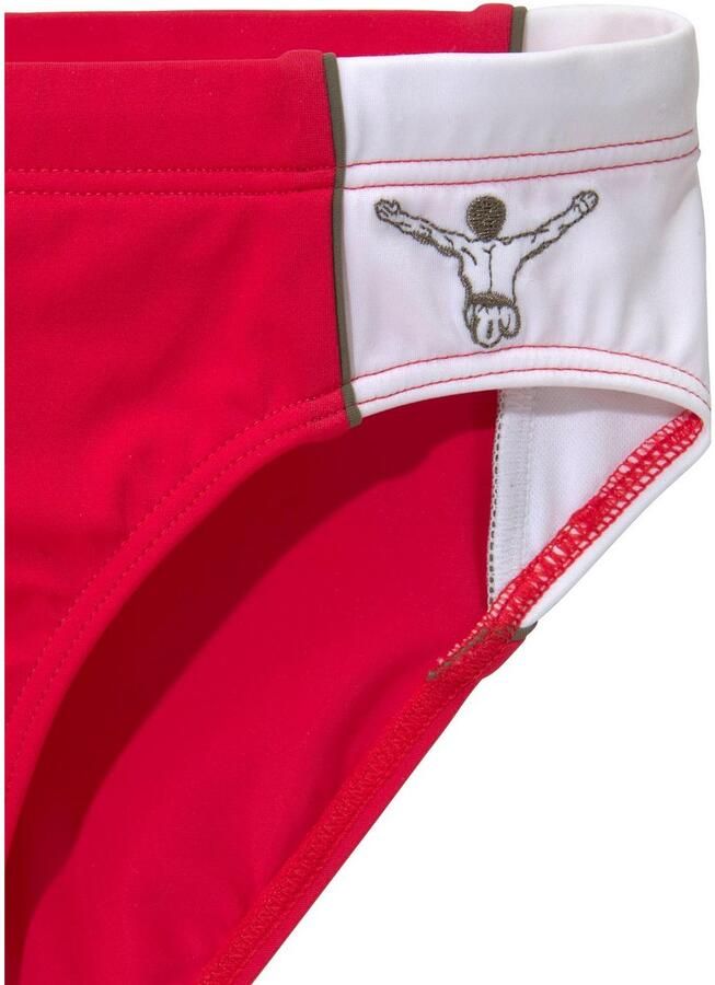 Chiemsee Zwembroek met contrastinzetten