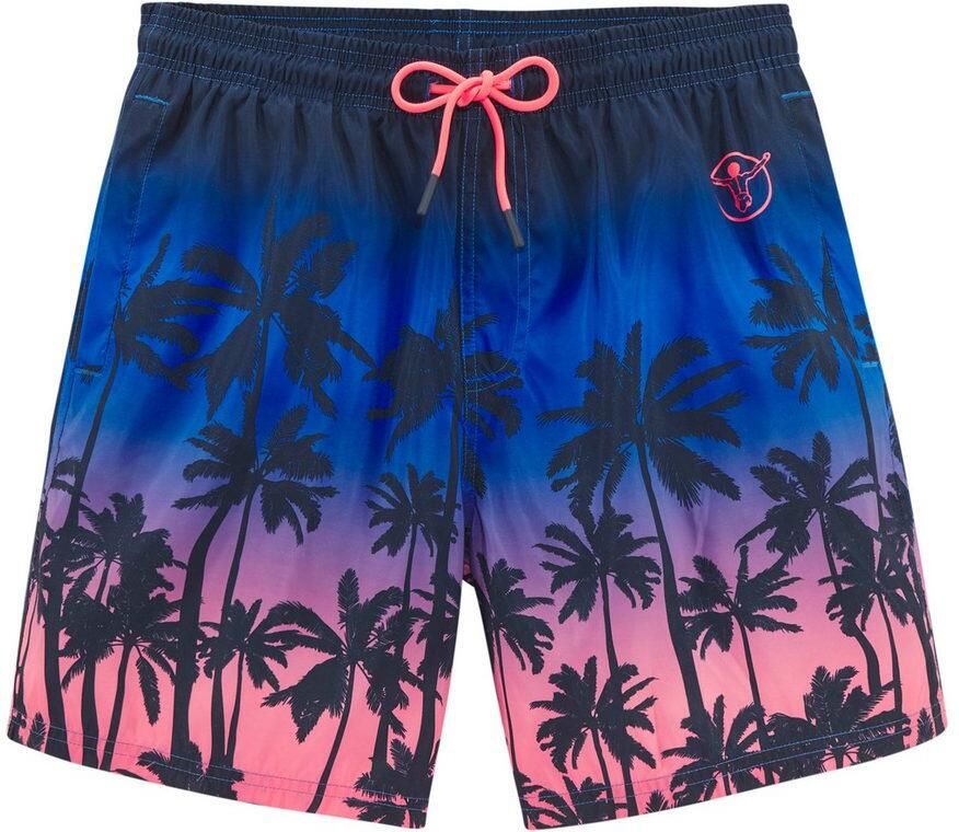 Chiemsee Zwembroek met modieuze palmprint