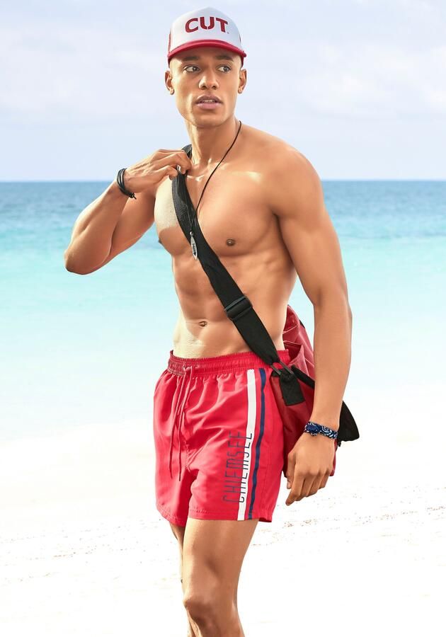 Chiemsee Zwemshort in 2 lengten en met merkopschrift - Foto 7