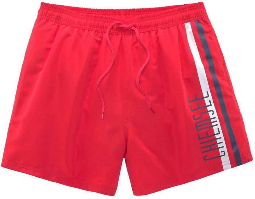 Chiemsee Zwemshort in 2 lengten en met merkopschrift