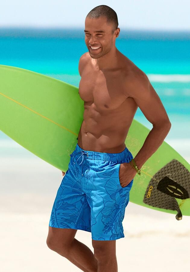 Chiemsee Zwemshort met mooie all-over print - Foto 4