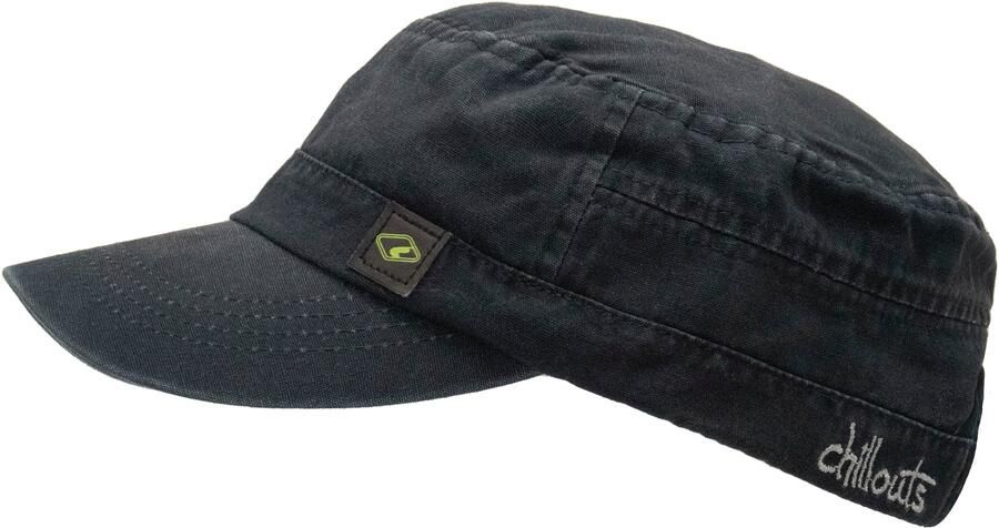 Chillouts Army cap El Paso Hat van katoen met functionele look & comfort - Foto 3
