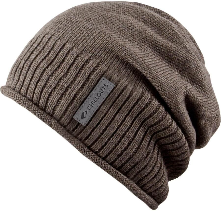 Chillouts Beanie Etienne Hat met een beschaafd logo-opschrift - Foto 2